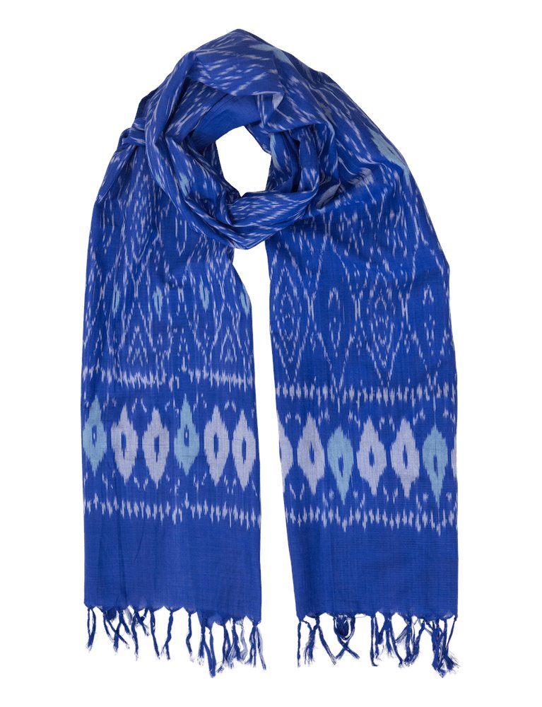 Pacific Ocean Ikat Scarf Scarf Passion Lilie 