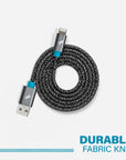 PowerKnit USB-A to Lightning Cable