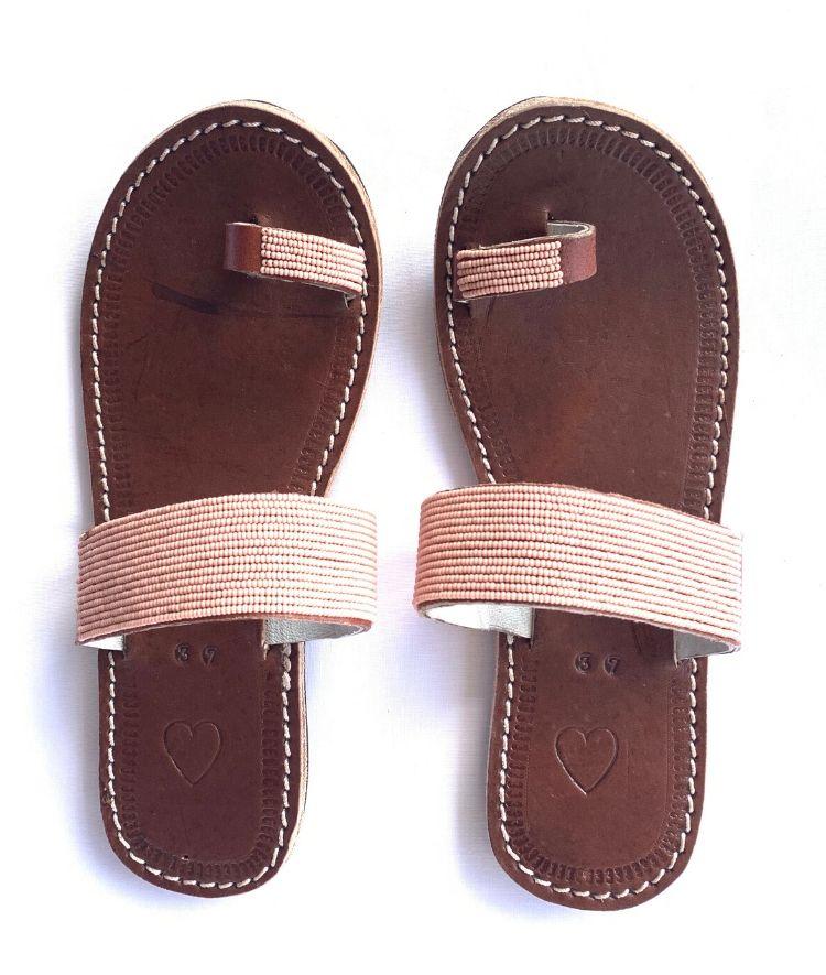 Mkali Dusty Rose Sandal Sandals RoHo Goods 