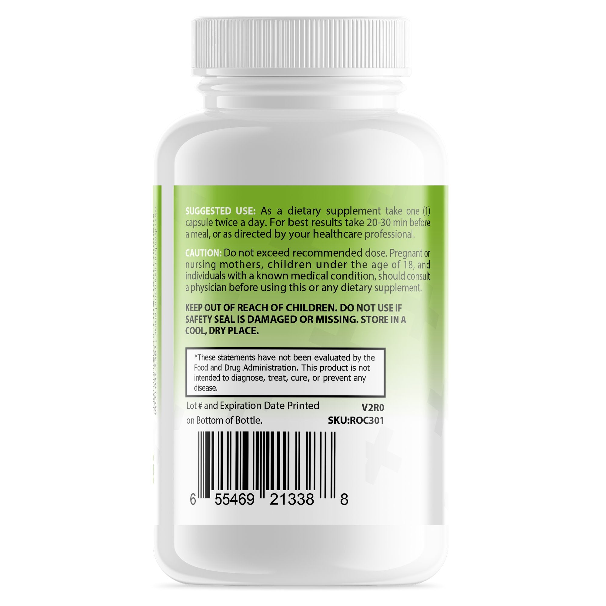 Pure Food CHLORELLA - 60 Capsules Weight loss Pure Food Digestive Health 