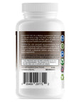 Pure Food SHROOMS Adaptogenic Mushroom Blend - 60 Capsules Unflavored Pure Food Digestive Health 