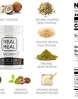 Pure Food REAL MEAL Bundle Pack vegan protein powder Pure Food Digestive Health 