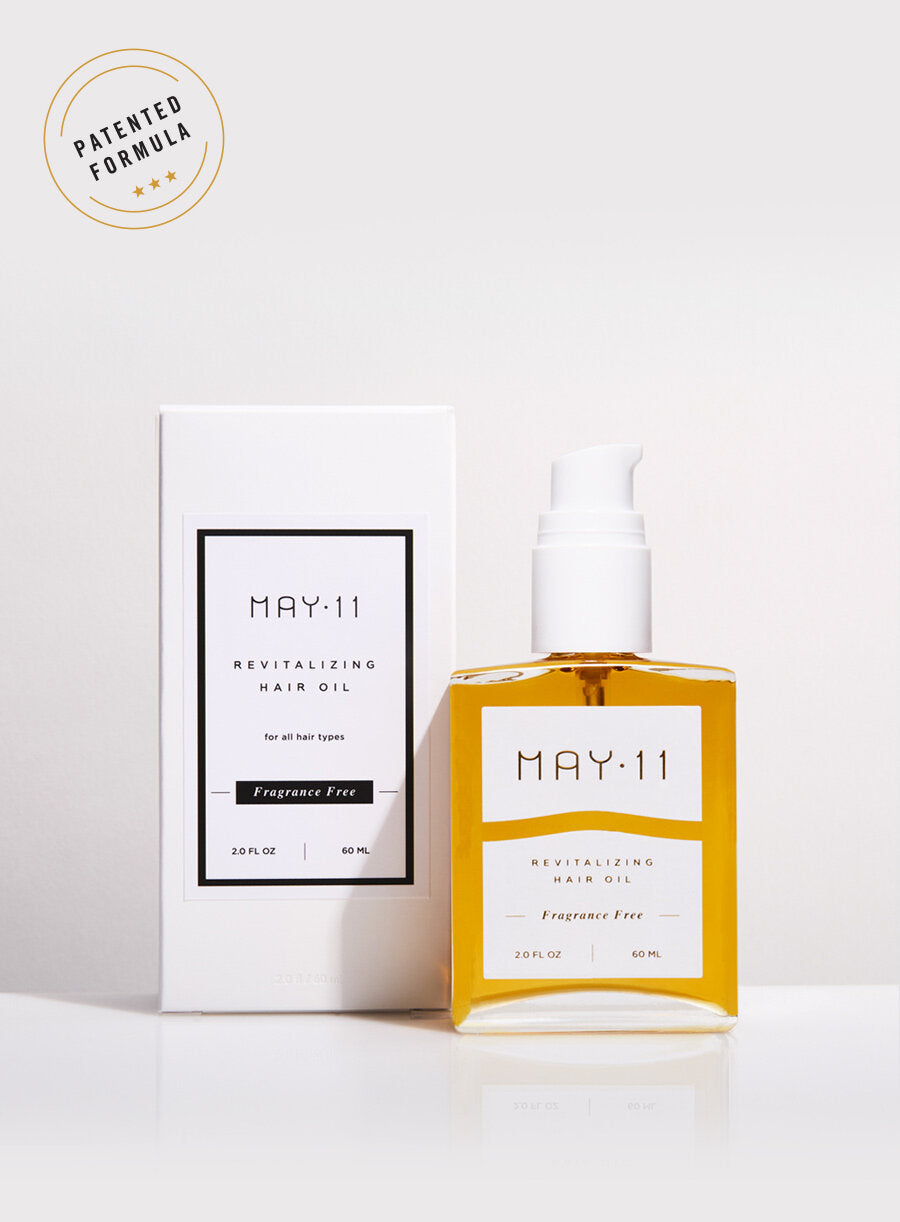 MAY11 Revitalizing Hair Oil - Fragrance Free May 11 Hair Oil 