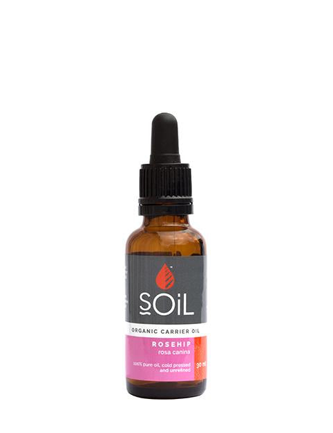 Organic Rosehip Oil (Rosa Canina) 30ml Carrier Oil Soil Organic Aromatherapy 