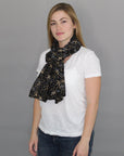 Splatter Dot Organic Woven Scarf Scarf Passion Lilie 