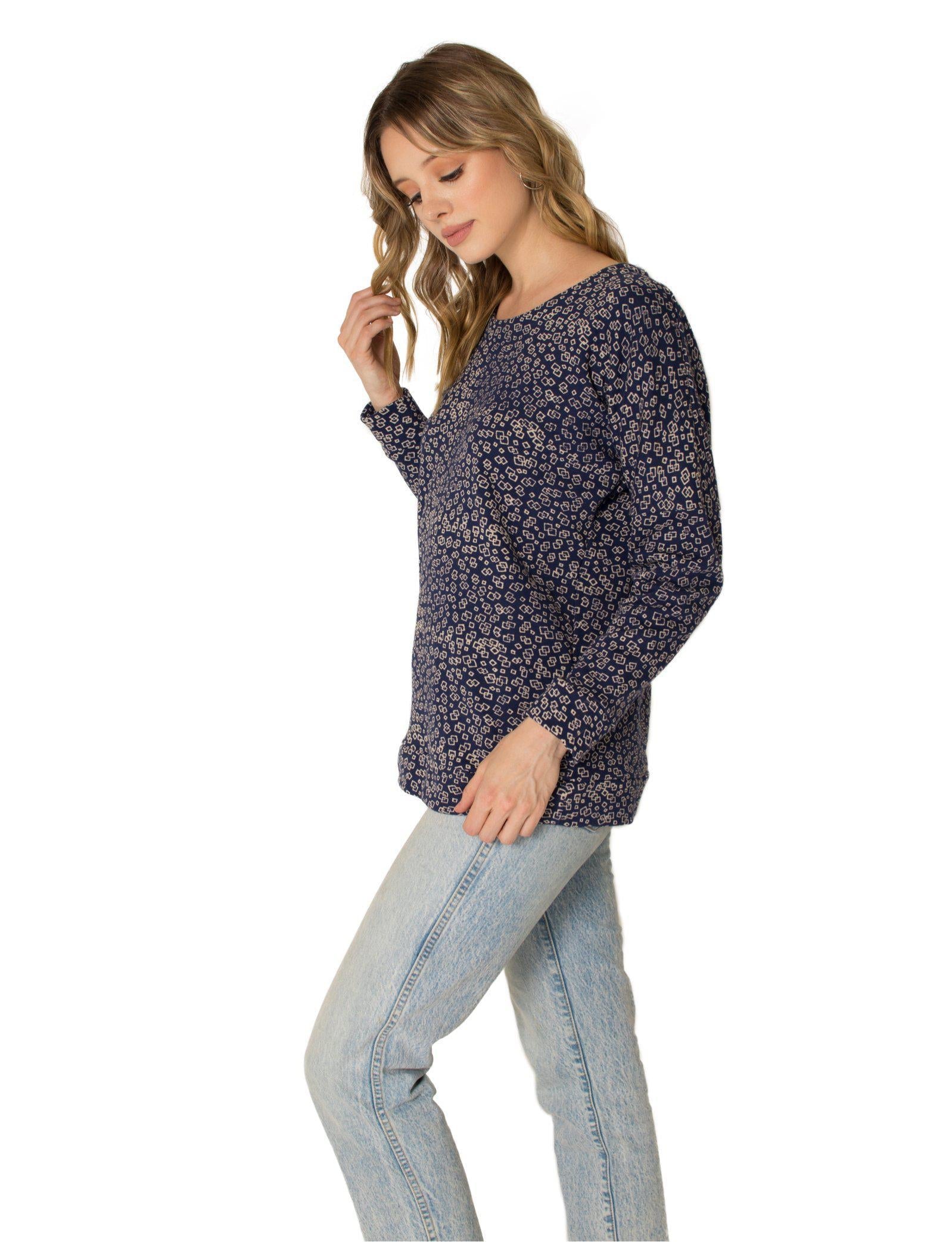 Tallulah Organic Fleece Sweater Sweater Passion Lilie 