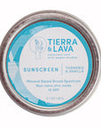 Turmeric & Vanilla Sunscreen SPF 15 Sunscreens Tierra and Lava 