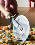 Italian Beechwood Pizza Slicer