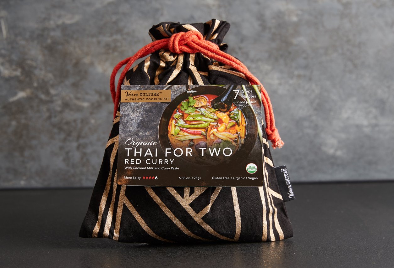 Thai for Two - Organic Red Curry Kit Curry Verve Culture Single 