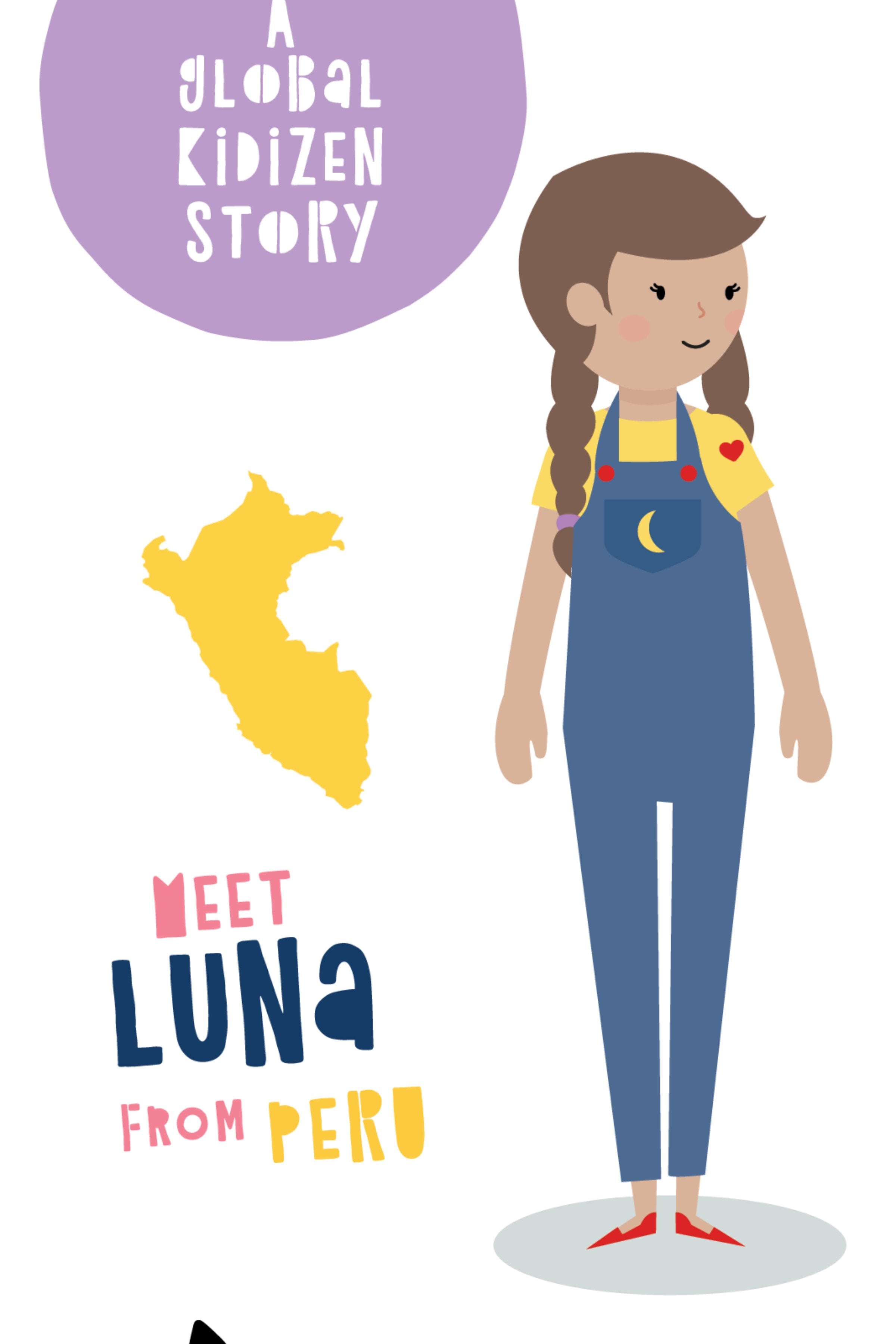 Luna from Peru Dolls For Purpose Kids 