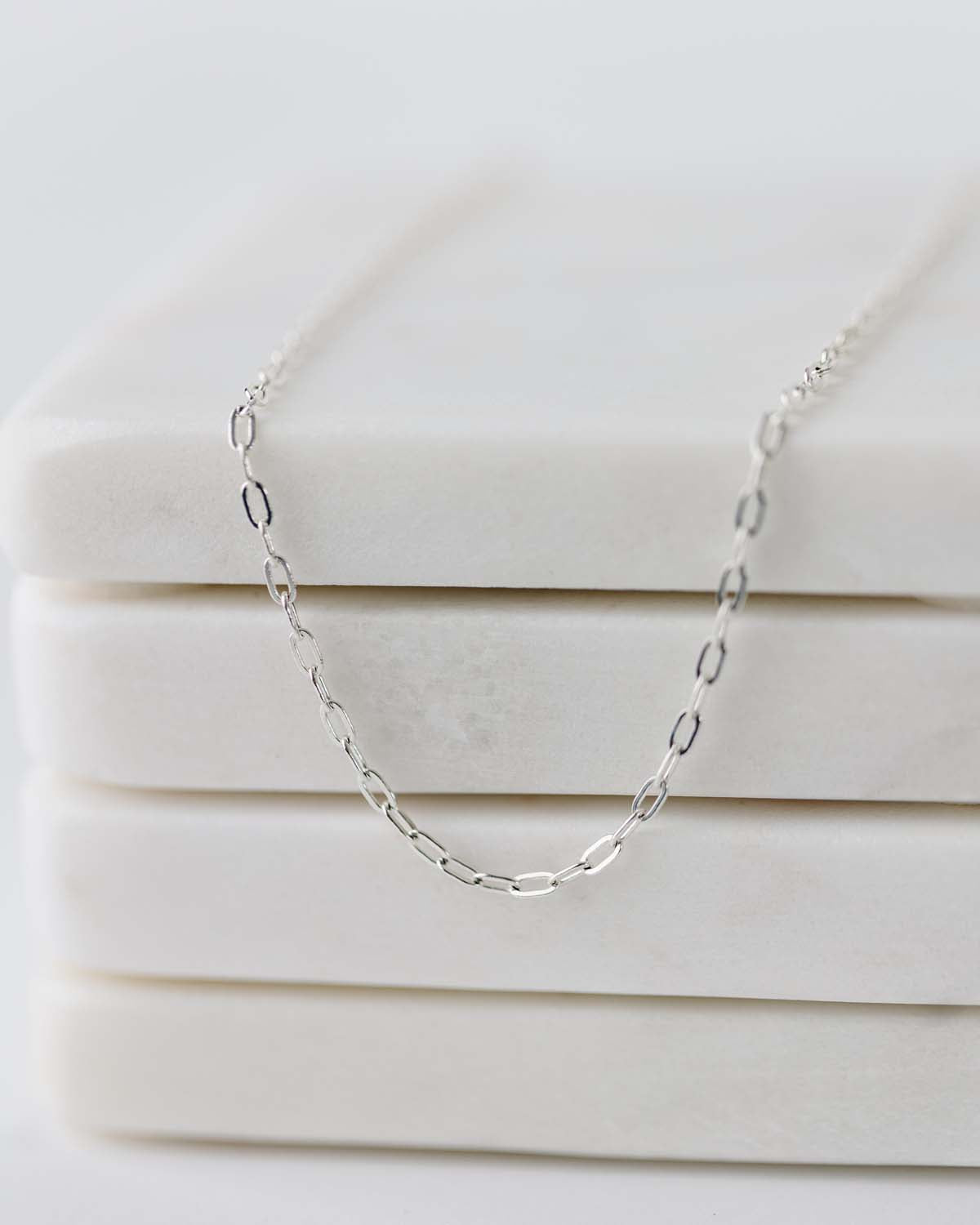 Everlie Paperclip Chain Necklace