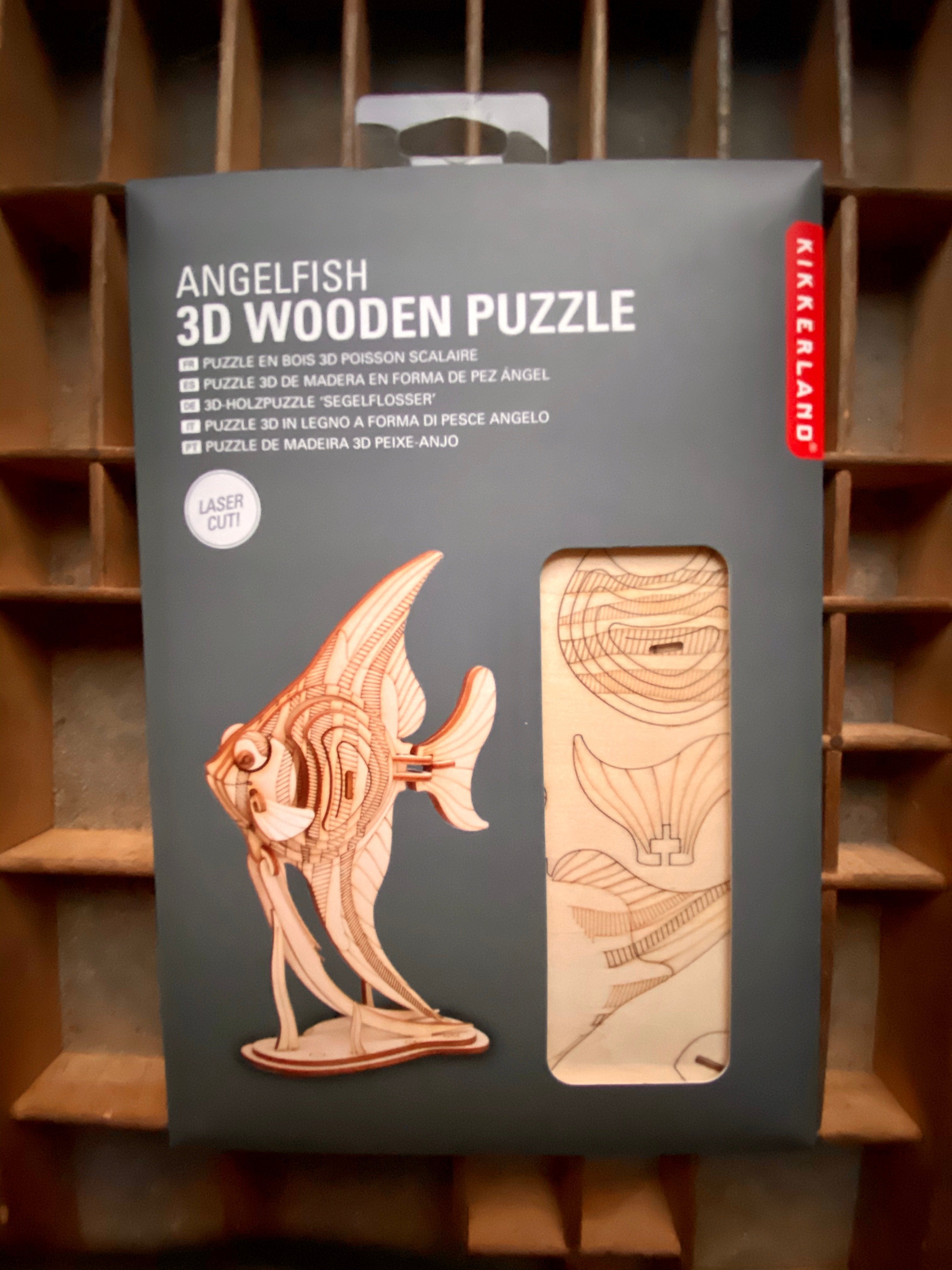 Angel Fish Wood 3D Puzzle Puzzle Bradley & Lily 