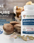 Mushroom D2 Capsules Real Mushrooms 
