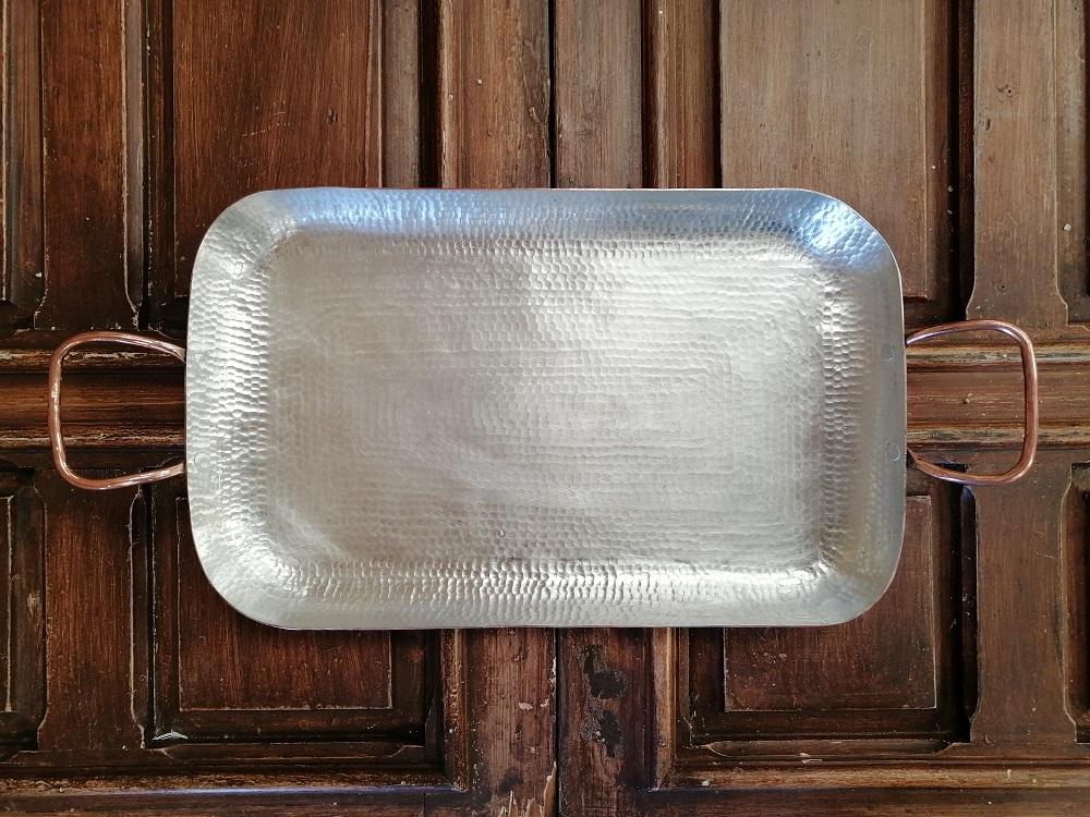 Copper Tray - 18.7&quot;x10.8&quot;x1.6&quot; Trays Amoretti Brothers 