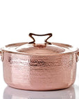 Copper Dutch Oven, 10.4 qt with Standard Lid Dutch Ovens Amoretti Brothers 