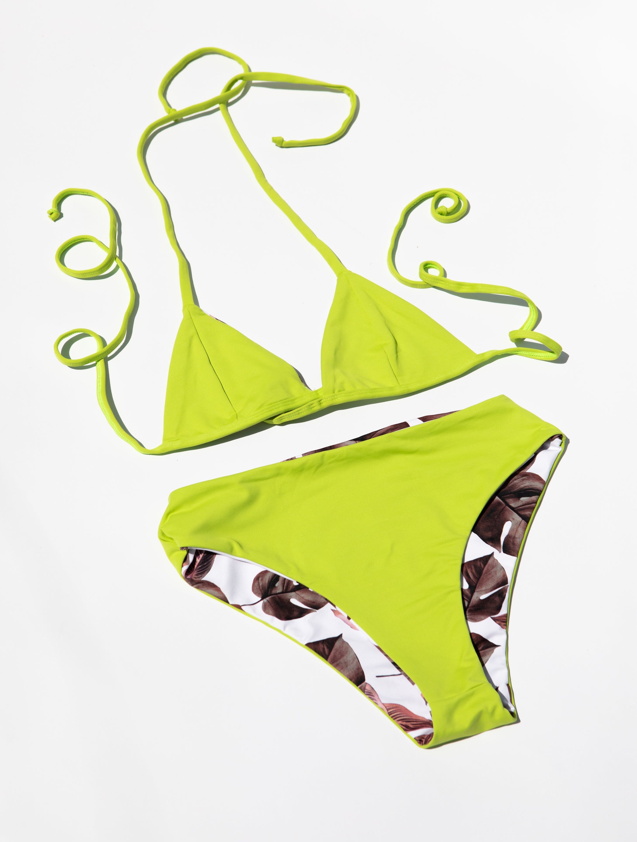 Reversible Floral Bikini Set Bikini Bold Swimwear 
