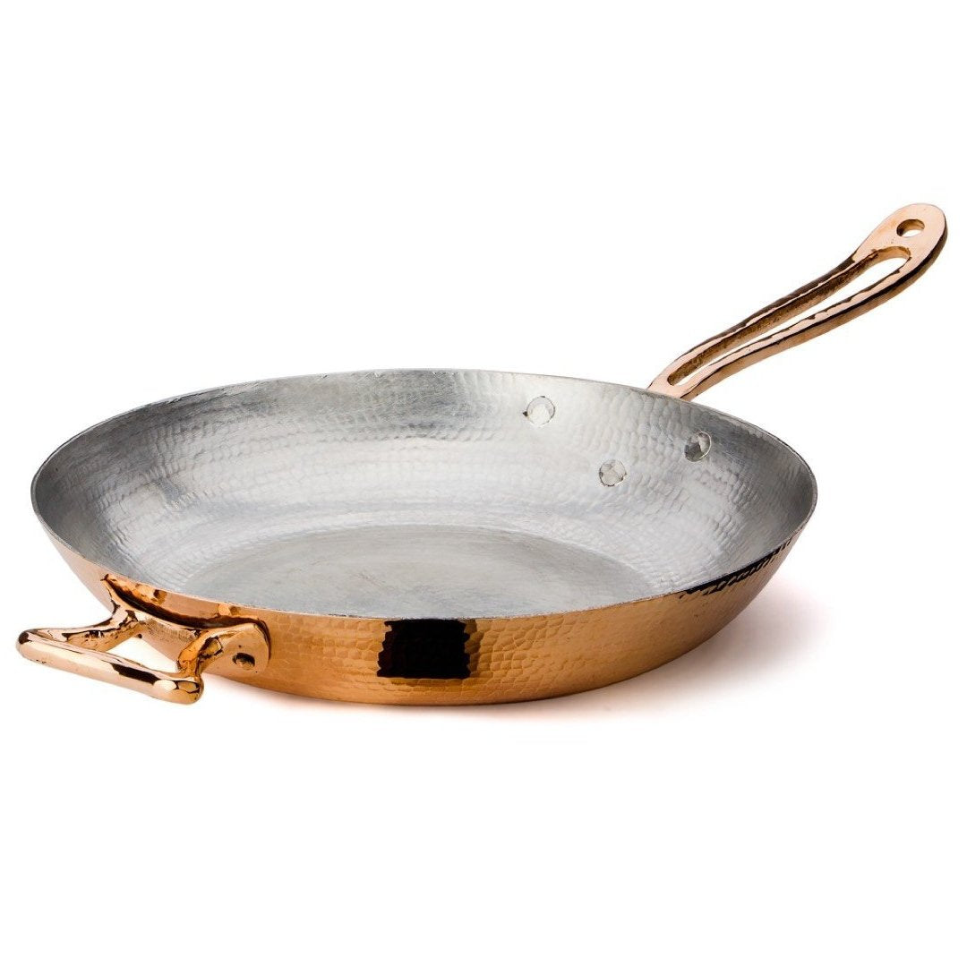 Copper Frying Pan, 12.5&quot; Pans Amoretti Brothers 