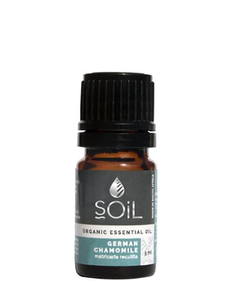 Organic Chamomile, German Essential Oil (Matricaria Recutita) 5ml Essential Oils Soil Organic Aromatherapy 