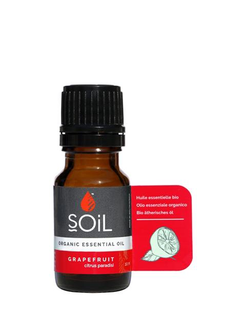 Organic Grapefruit Essential Oil (Citrus Paradisi) 10ml Essential Oils Soil Organic Aromatherapy 
