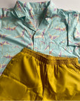 Cabana Swim Shirt Shorts Bold Swimwear 