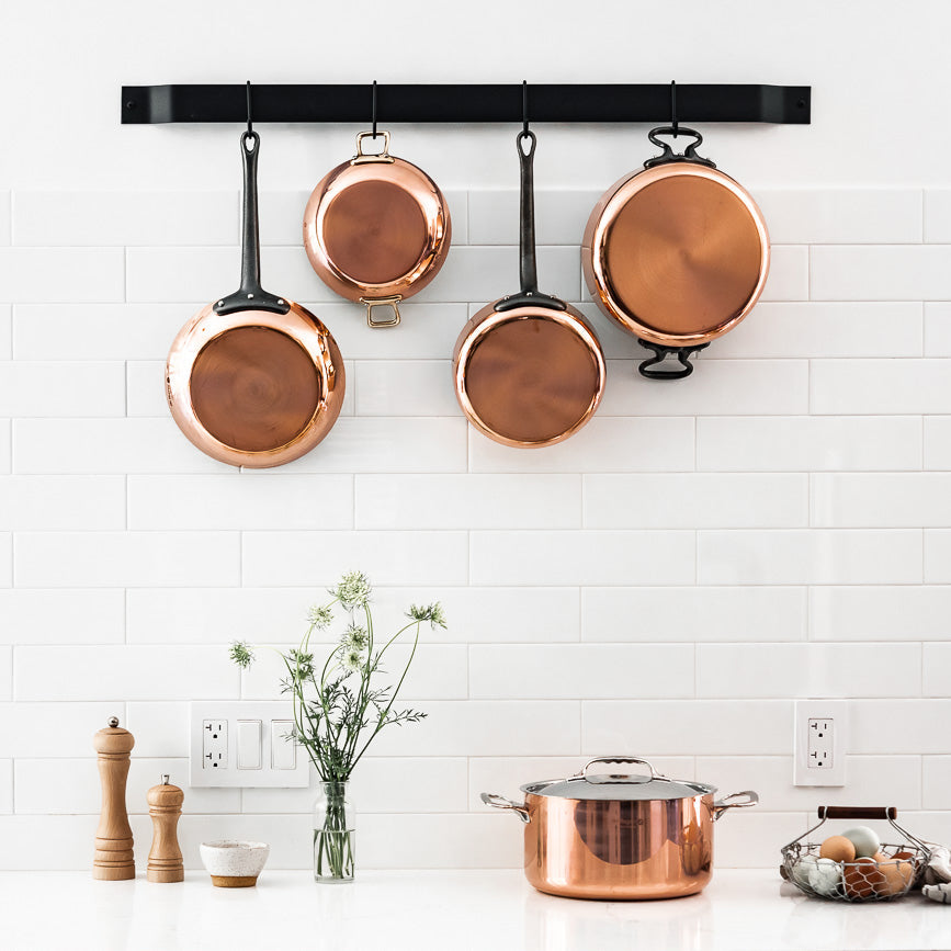 INOCUIVRE TRADITION Copper Fry Pan Cookware de Buyer 