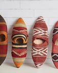 Moroccan Kilim Slippers Slippers Verve Culture 