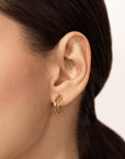 MOON ELLIPSE CRÉOLE EARRING Earrings Nayestones 