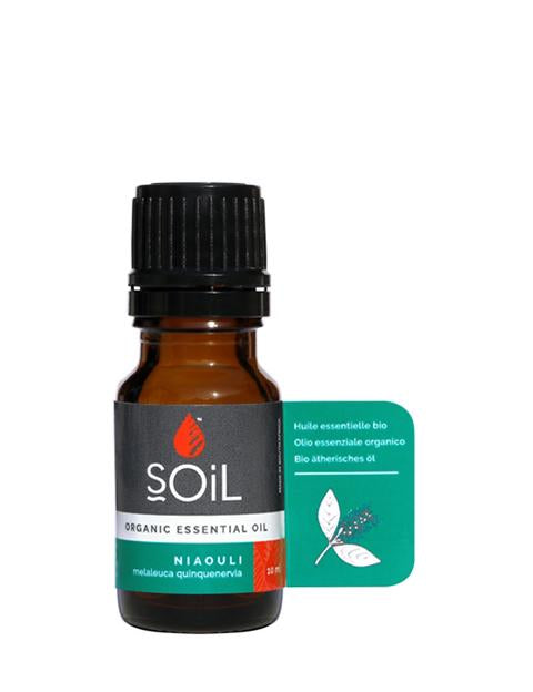 Organic Niaouli Essential Oil (Melaleuca QuinQuenervia) 10ml Essential Oil Soil Organic Aromatherapy 