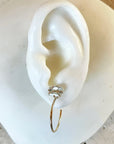 OCTOGONE CREOLE EARRING Earrings Nayestones 