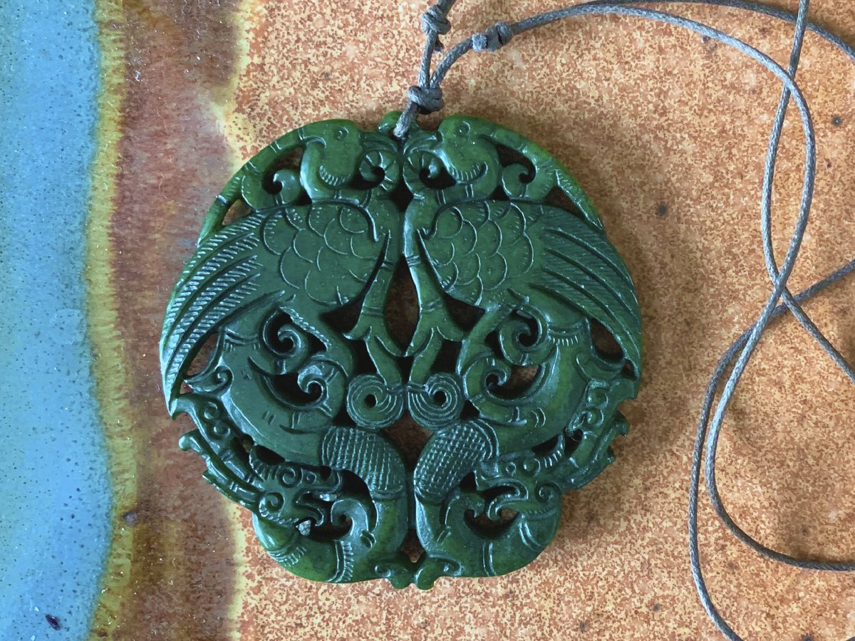 Handcarved Nephrite Jade Pendant Necklaces Verve Culture 