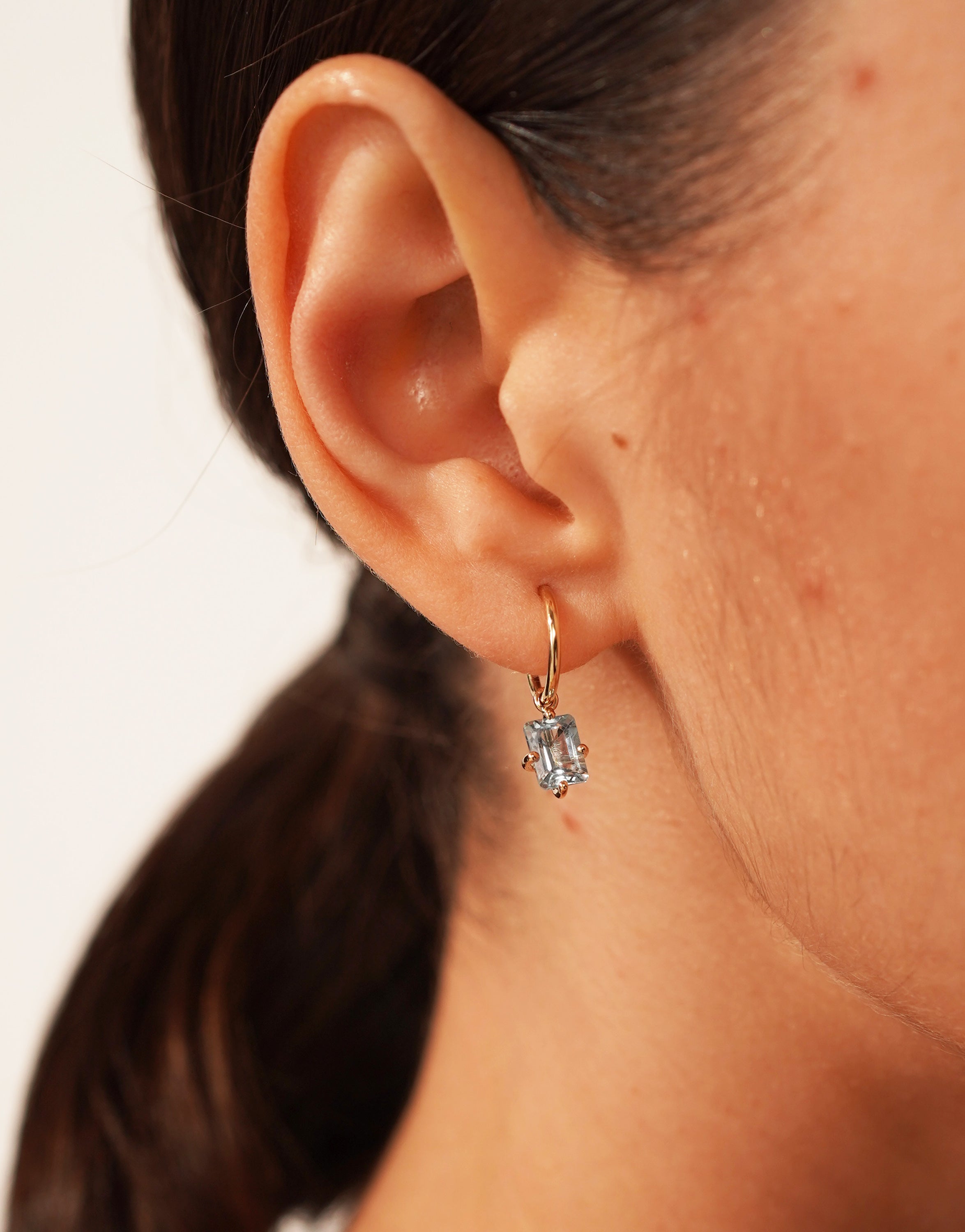 PETITE CREOLE EARRING Earrings Nayestones 