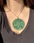Handcarved Nephrite Jade Pendant Necklaces Verve Culture 