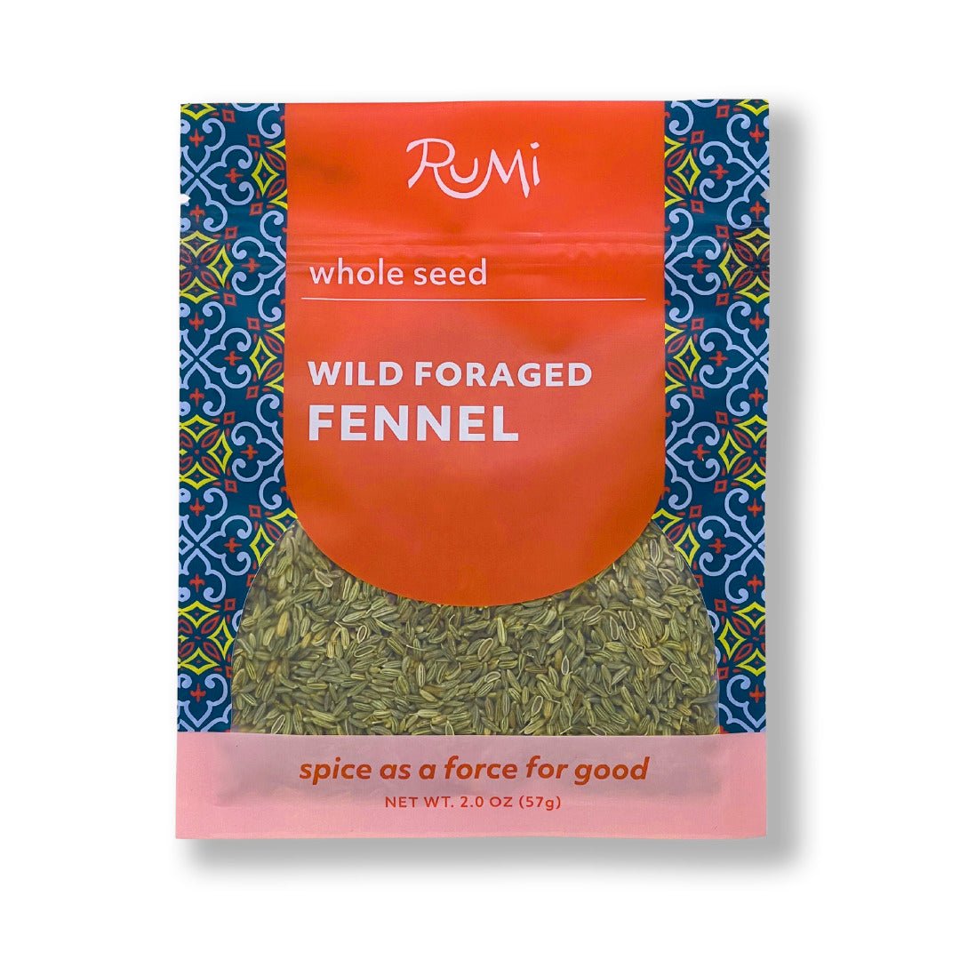 Wild Foraged Afghan Fennel - Whole Seed - 2.1oz